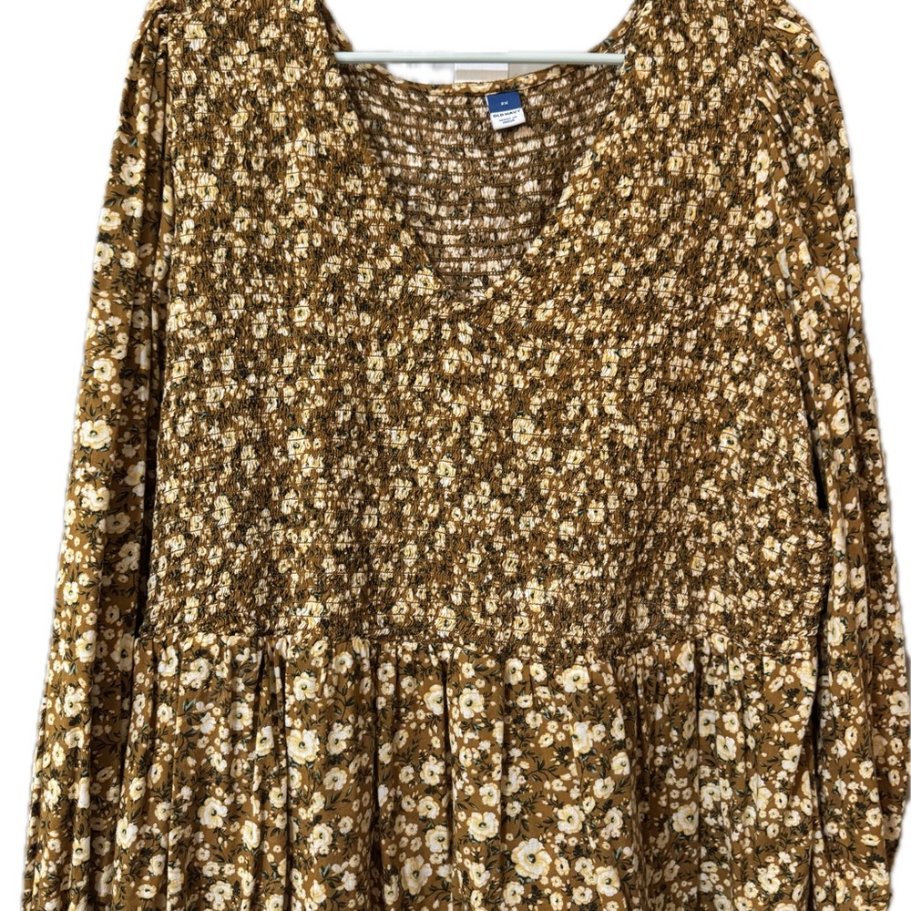 Floral Long Sleeve Blouse